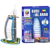 Mô Hình Giấy 3D Magic Puzzle: Burj AI Arab - 9558 (B668-1)