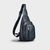 Túi đeo chéo da nam Trita RBAC01X màu xanh đen