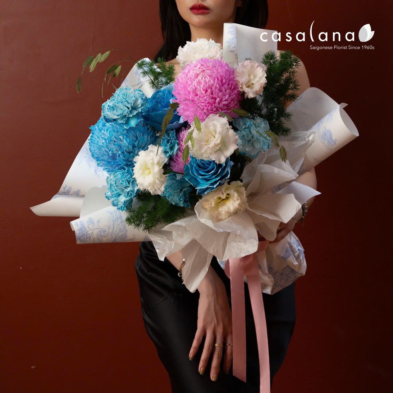 2010 Bouquet(Blue Pink)