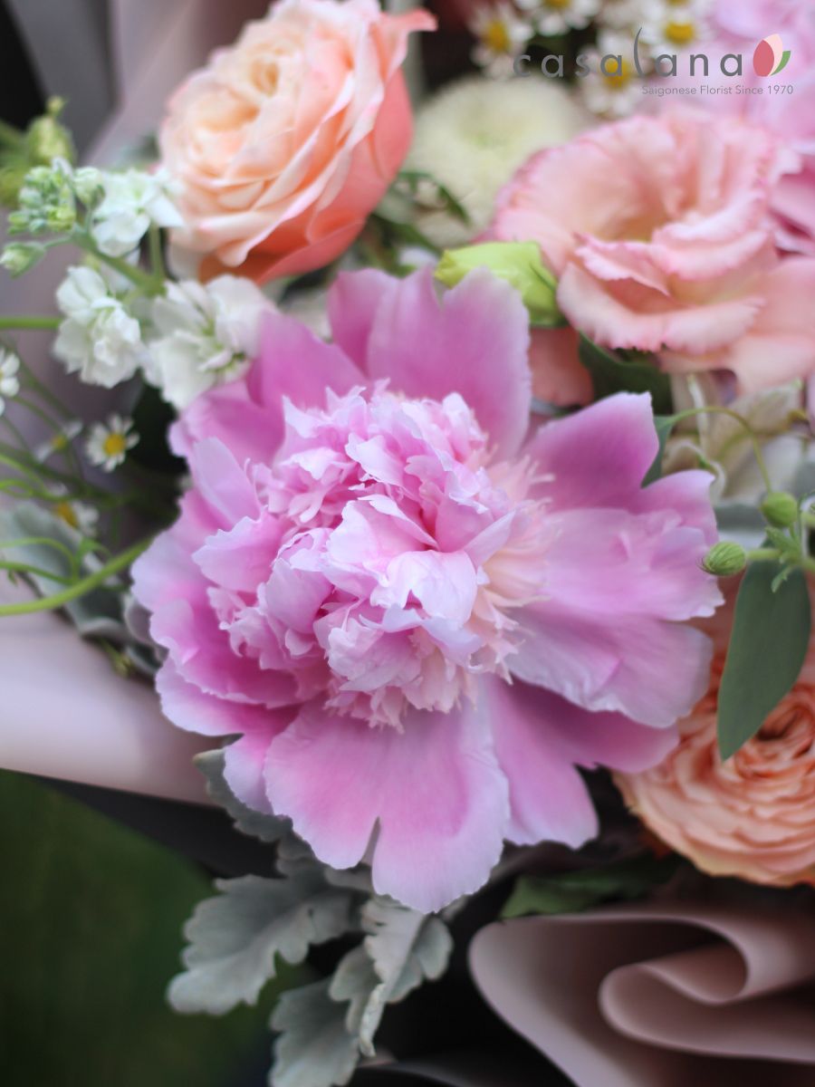 Bó mẫu đơn Peony Lovely Luxury