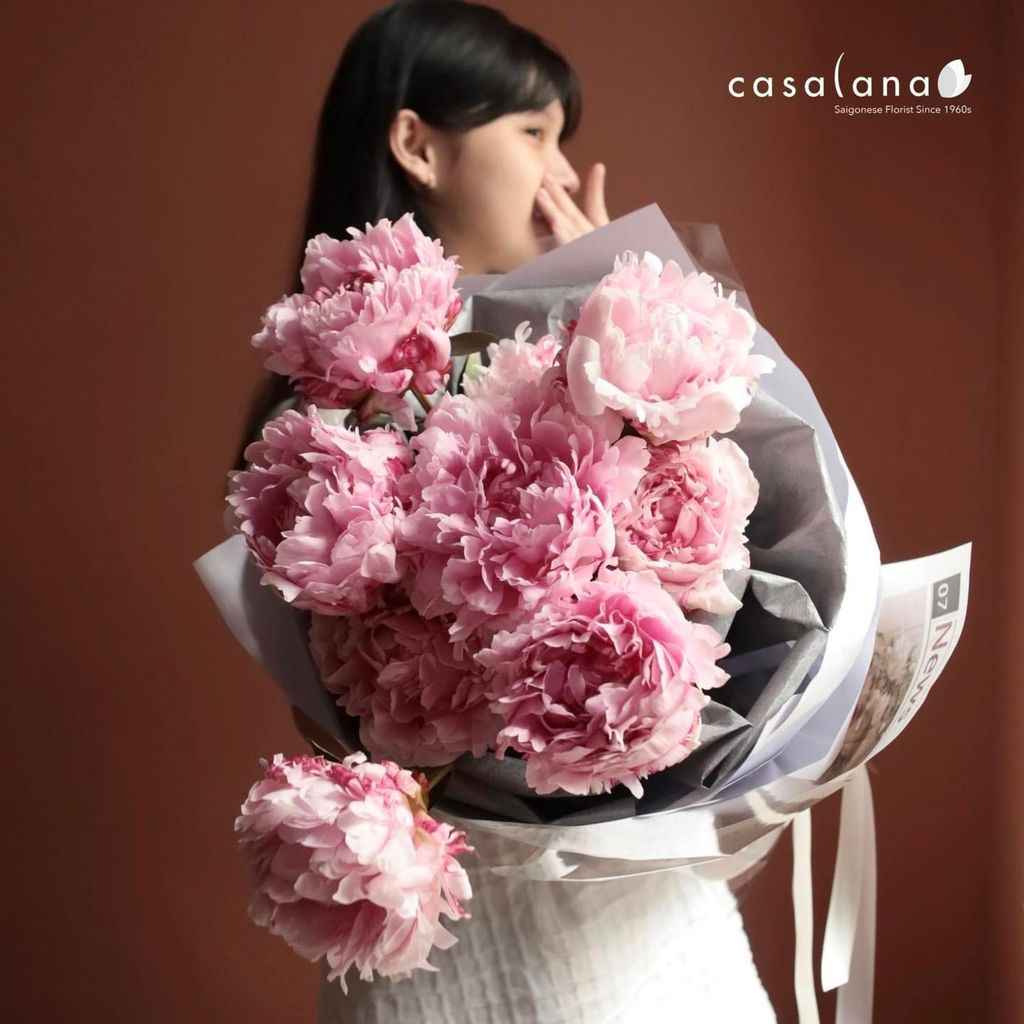 Bó Peony Pink 9