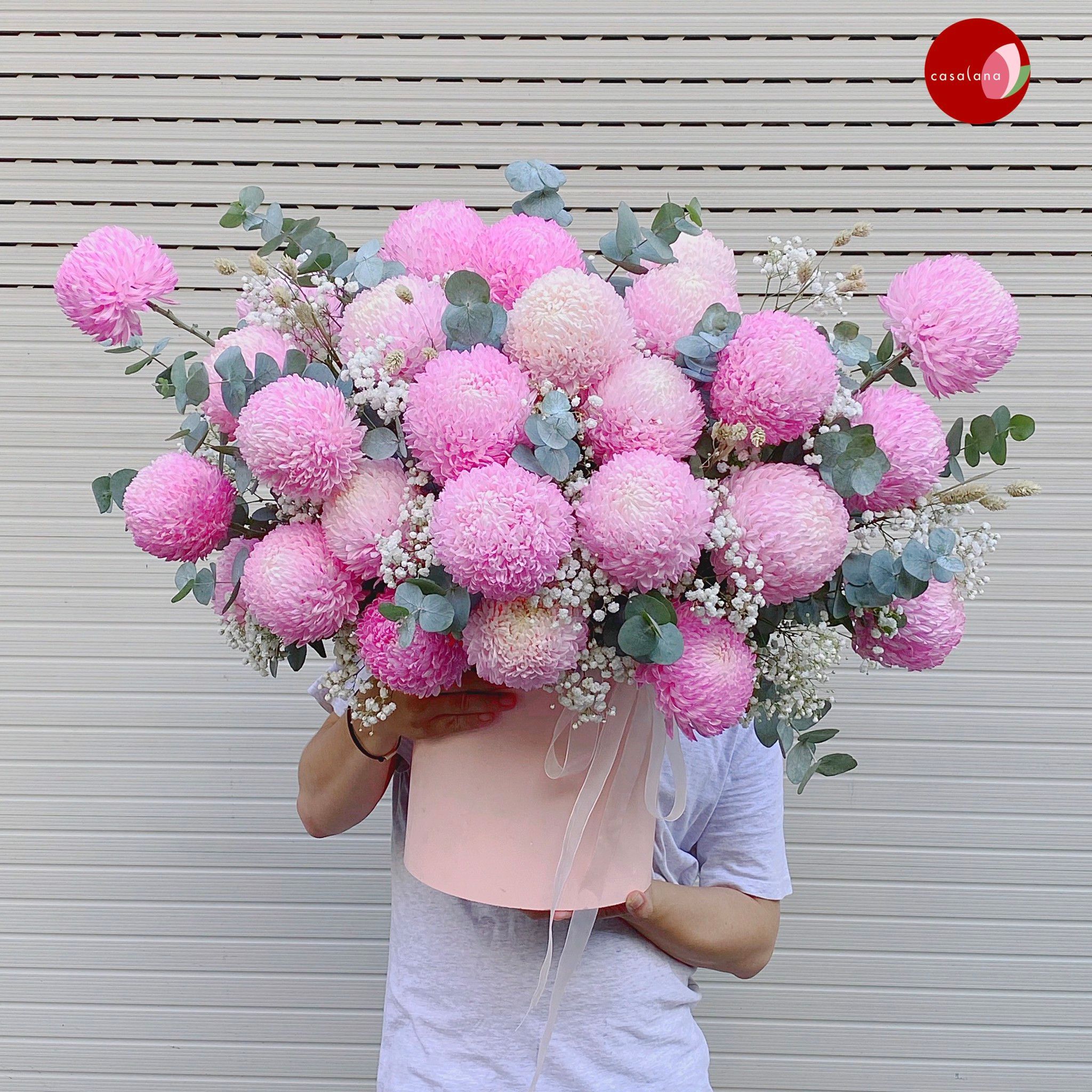 Bloom Box Full Pink