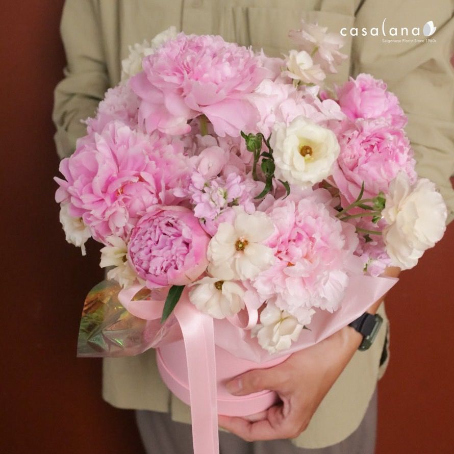 Box Mẫu Đơn Pink
