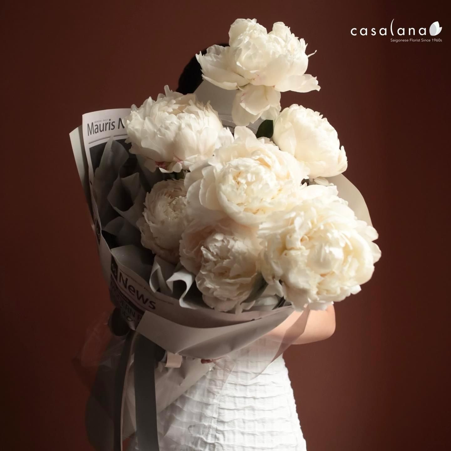 Bó Peony White 9