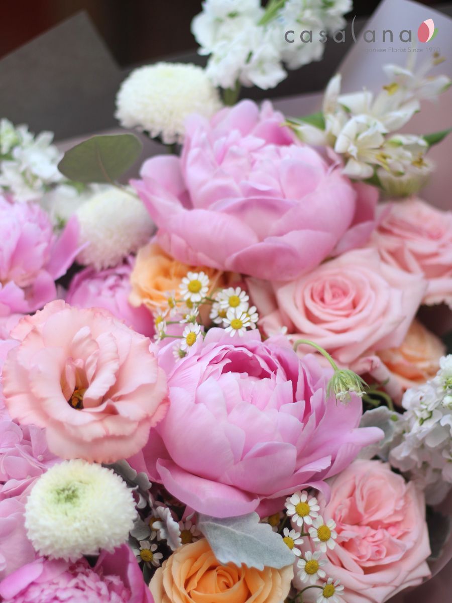 Bó mẫu đơn Peony Lovely Luxury