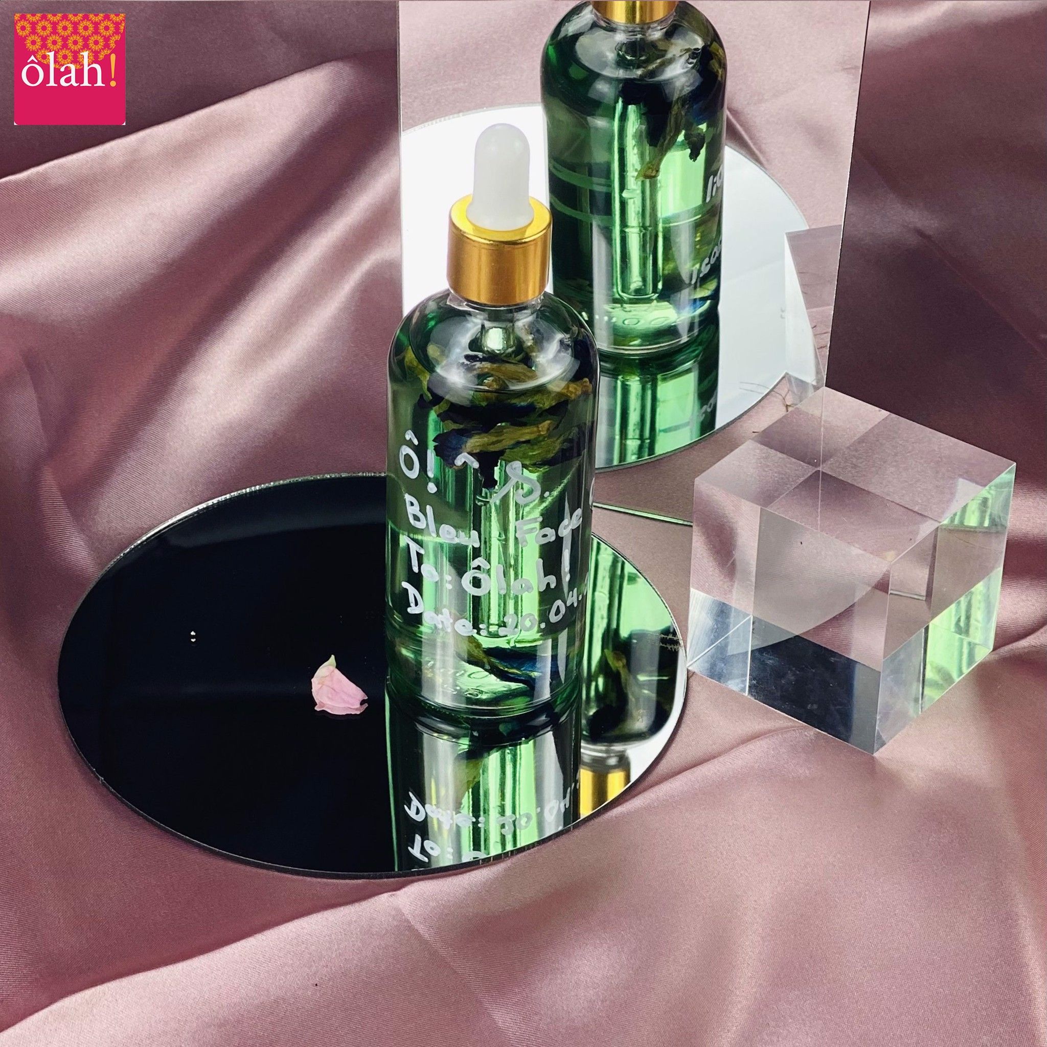 Dầu Dưỡng Da Sober Co. - 'Bleu' Face oil (Hoa Đậu Biếc Exclusive)