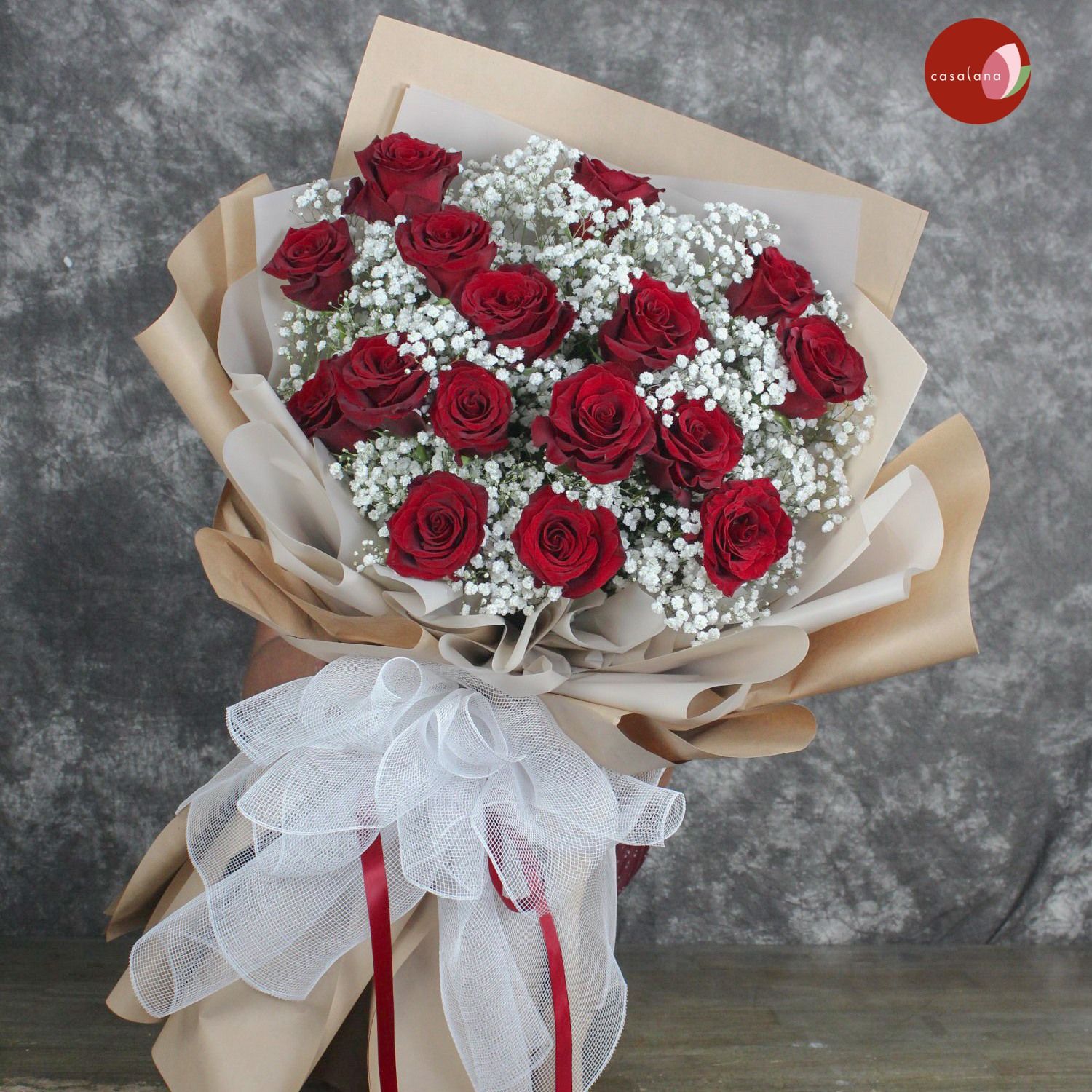 Bó hồng Ecuador Mix Baby 16