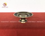 Mâm bồng bằng đồng vàng họa tiết chữ phúc hóa rồng màu ánh tím đường kính 24cm - phụ kiện đồ thờ