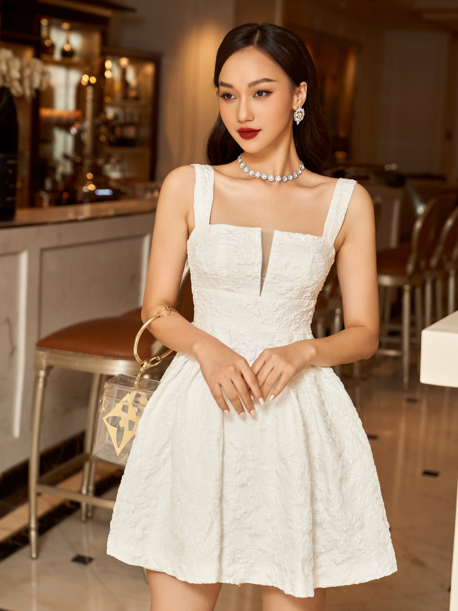 Blooming Straps Dress