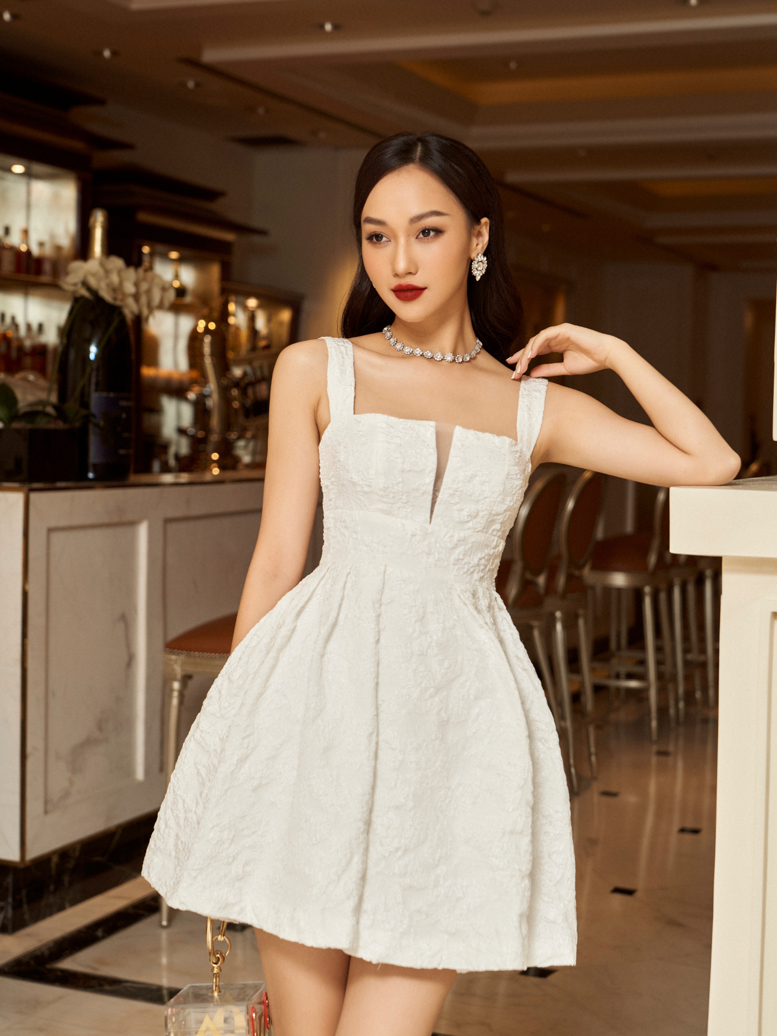 Blooming Straps Dress