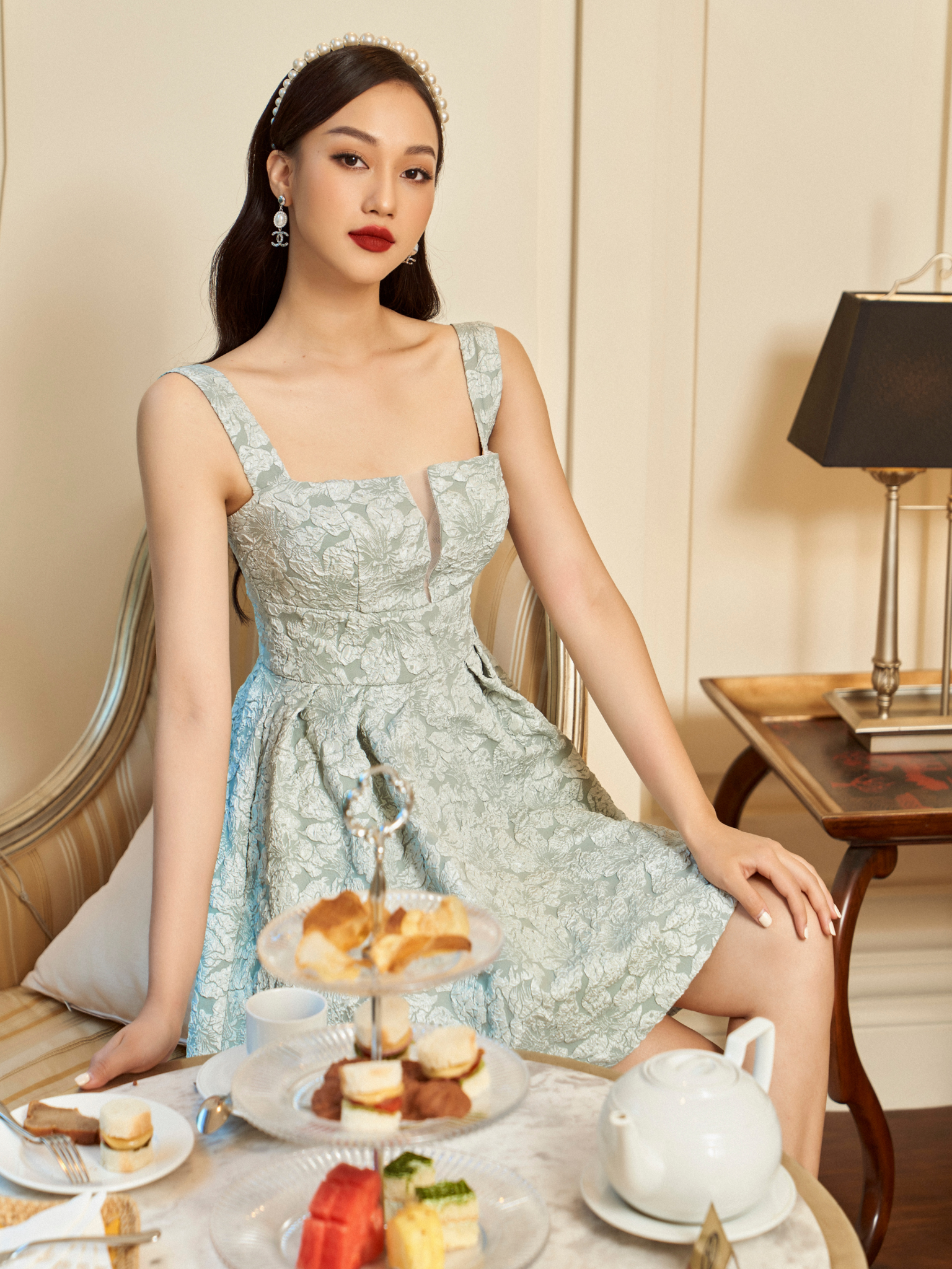 Blooming Straps Dress