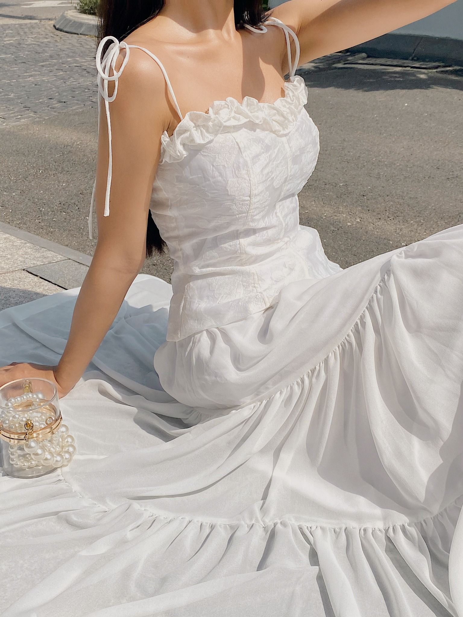Kirany Skirt - White