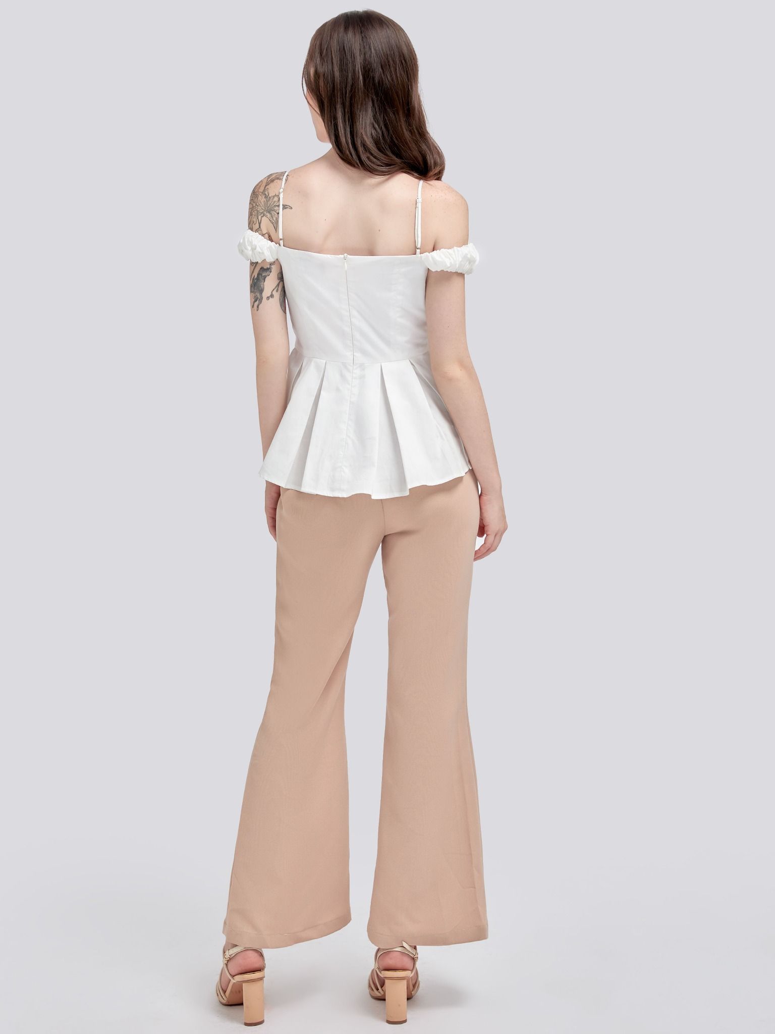 Quần ống loe Chemise