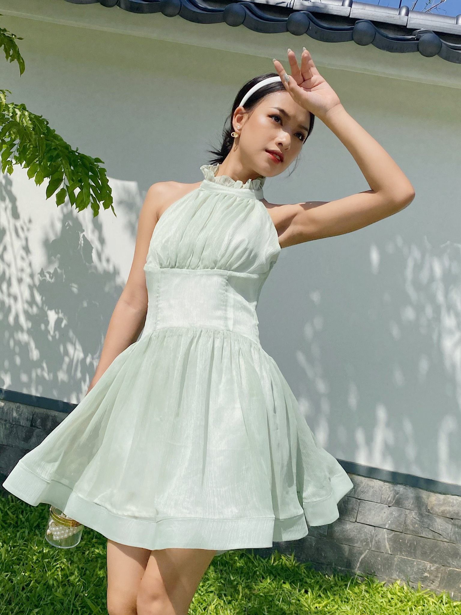 Amory Dress - Mint