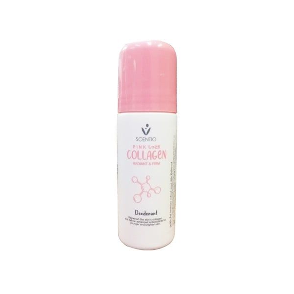 SCENTIO Lăn khử mùi và khô thoáng vùng da dưới cánh tay Pink Collagen 50ml