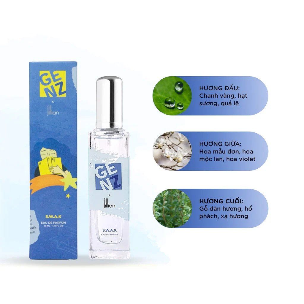 GENZ Nước hoa S.W.A.K 35ml