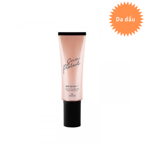 VACOSI Kem chống nắng và lót trang điểm BB SPF50 PA+++