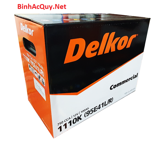 Bình Ắc quy khô Delkol 12V-100AH | Mã 1110k