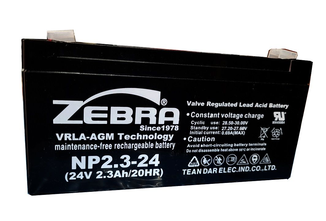 Ắc quy Zebra NP2,3-24 (24V-2,3Ah)