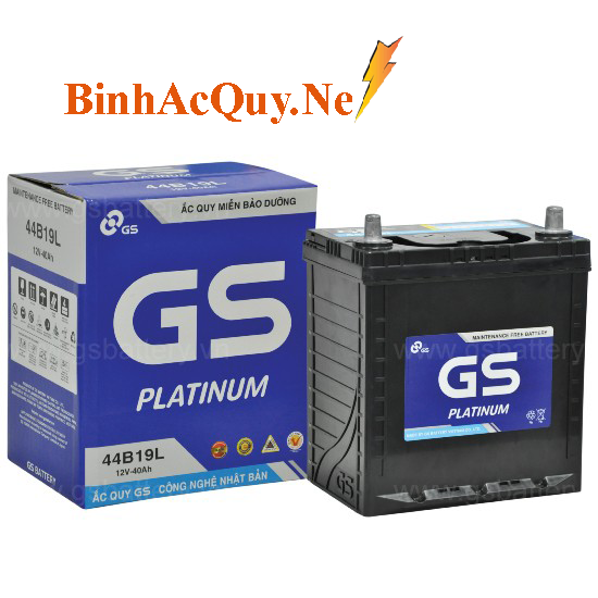  Bình ắc quy khô GS 12V-40AH | Mã MF 44B19L 