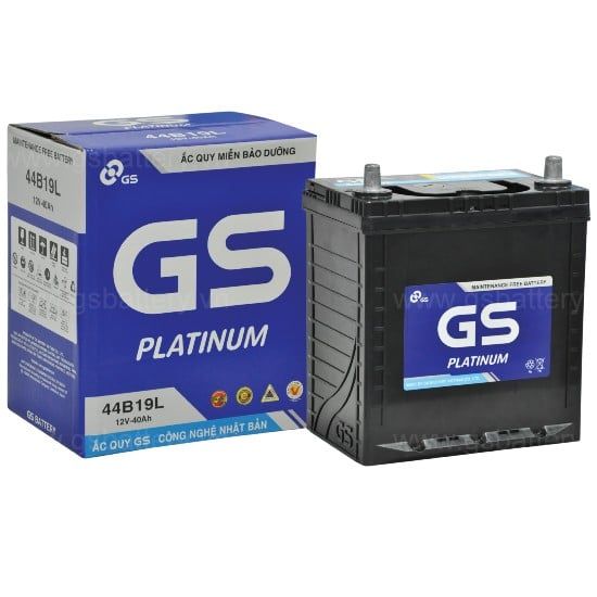 Bình ắc quy khô GS 12V-40AH | Mã MF 44B19L