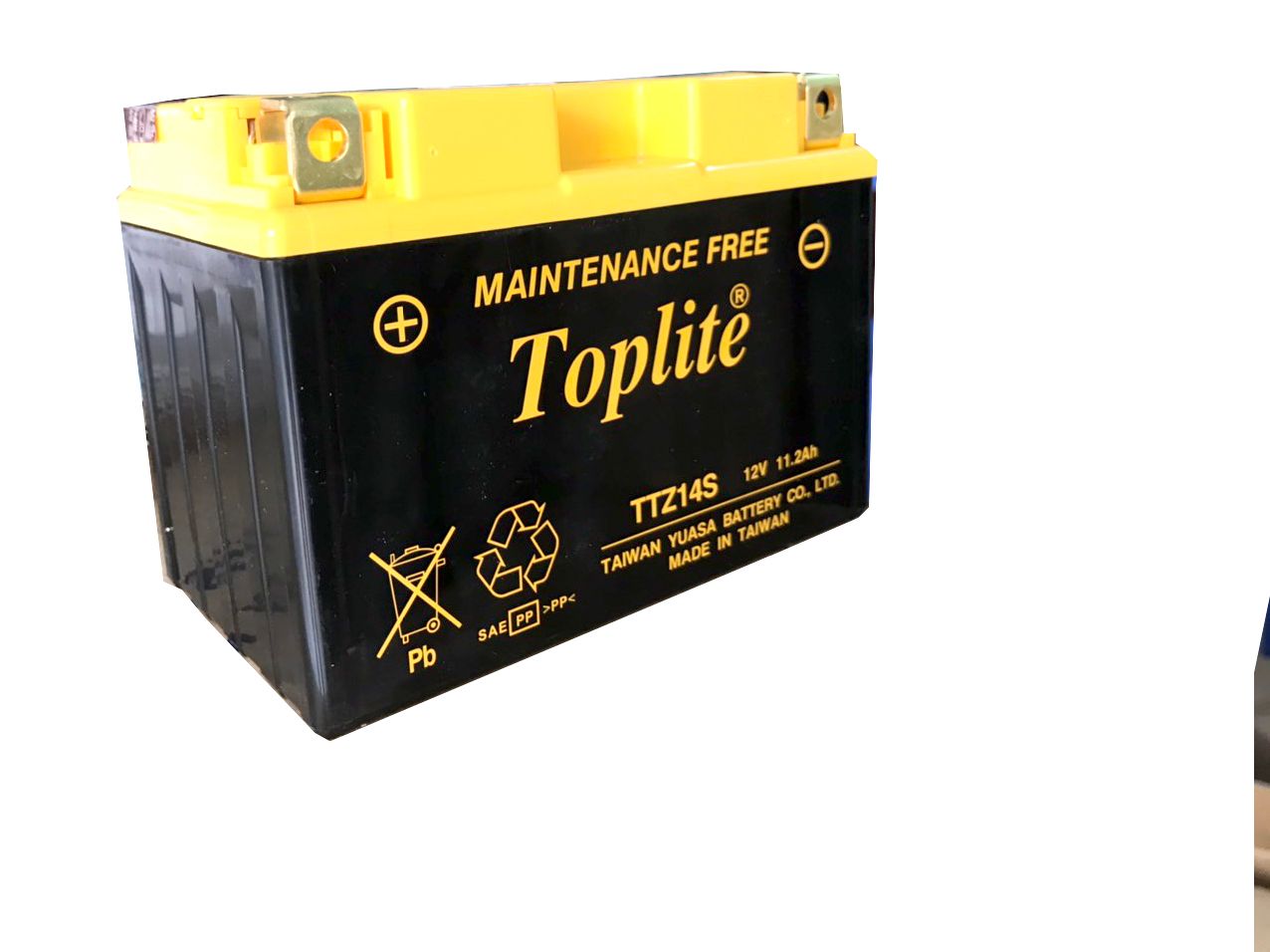  Bình ắc quy Mô tô Yuasa 12V-11.8AH | Mã Toptlite TTZ14S 