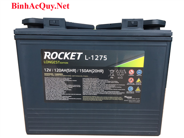  Ắc quy Rocket L-1275 (12V-150AH) 