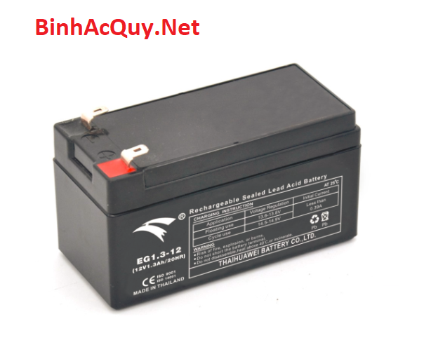 Ắc quy EG1.3-12 (12V-1.3AH)