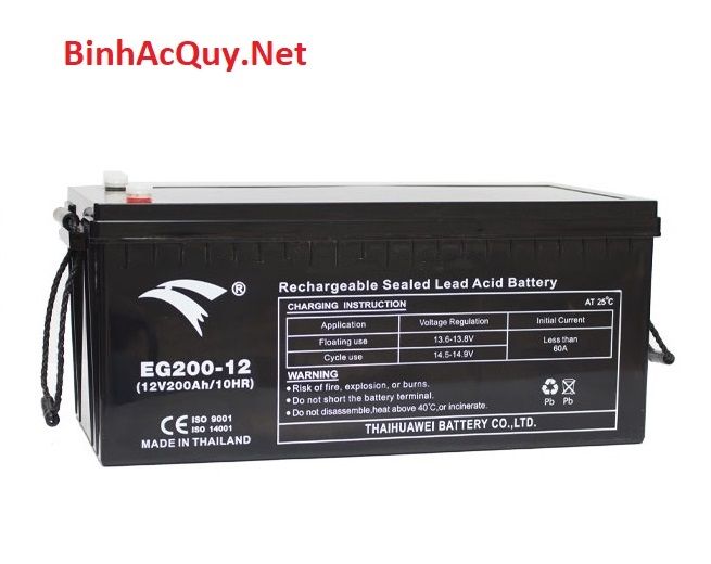 Ắc quy EG200-12 (12V-200AH)