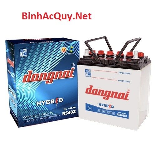 Bình ắc quy nước Đồng Nai 12V-40AH | Mã NS40ZLS