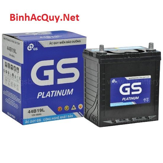 Bình ắc quy khô GS 12V-40AH | Mã MF 44B19L