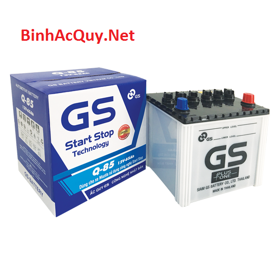  Bình ắc quy khô Start-Stop GS 12V-65AH | Mã Q85 