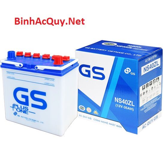 Bình ắc quy nước GS 12V-35AH | Mã NS40ZL