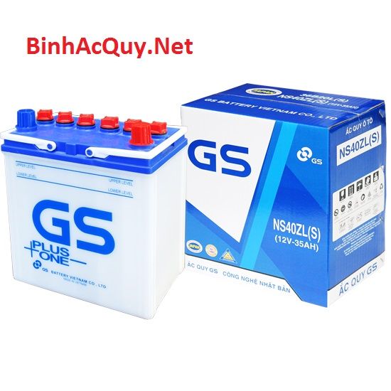 Bình ắc quy nước GS 12V-35AH | Mã NS40ZLS
