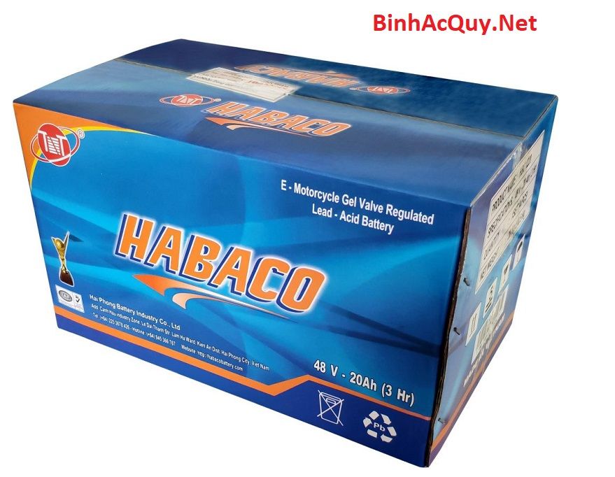  Ắc quy Habaco 12V-20AH | Mã HBC 1220 