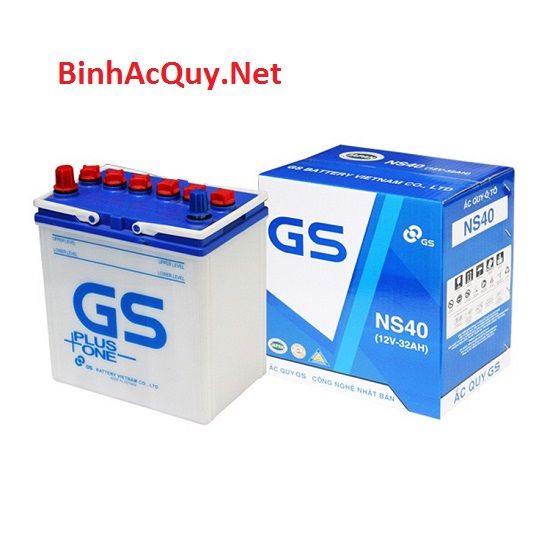  Bình ắc quy nước GS 12V-32Ah | Mã NS40 