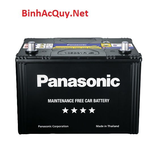 Bình ắc quy khô vỏ đen Panasonic 12V-65Ah | Mã N-75D26L-FH 