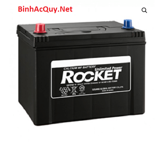 Bình ắc quy khô Rocket 12V-50AH | Mã SMF N50