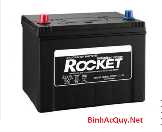 Bình ắc quy khô Rocket 12V-70AH | Mã N70