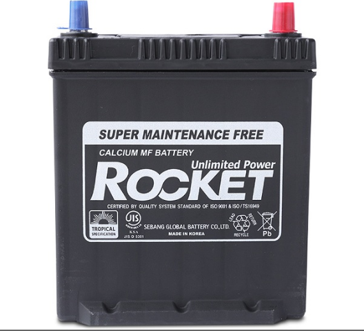 Rocket SMF NS40Z 12V-35AH | Bình ắc quy