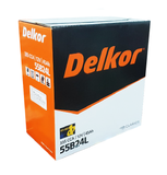  Bình ắc quy khô Delkor 12V-45AH | Mã 55B24L 