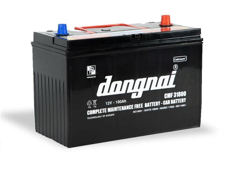 Bình ắc quy khô Đồng Nai 12V-100AH | Mã CMF 31800
