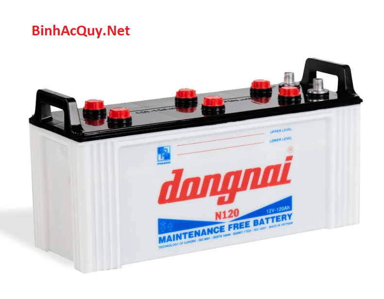 Bình ắc quy nước Đồng Nai 12V-120AH | Mã N120