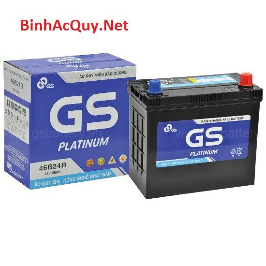 Bình ắc quy khô GS 12V-45AH | Mã MF 46B24R
