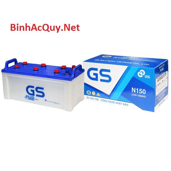 Bình ắc quy nước GS 12V-150Ah | Mã N150