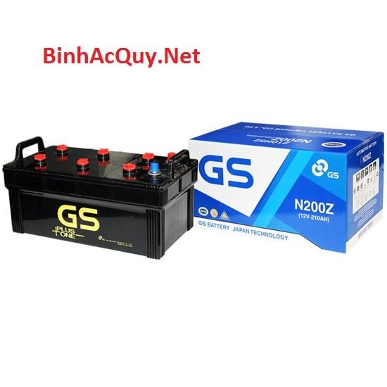  Bình ắc quy nước GS 12V-210AH | Mã N200Z 