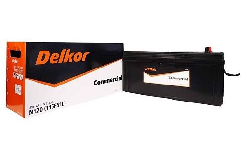 Bình ắc quy khô Delkor 12V-120AH | Mã N120