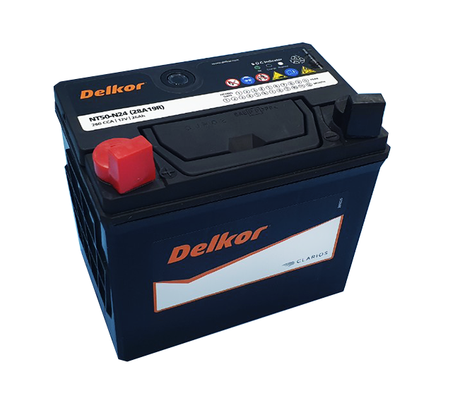 Bình ắc quy khô Delkor 12V-26AH | Mã NT50-N24