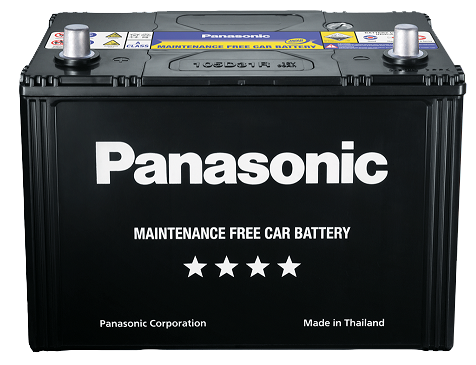  Bình ắc quy khô vỏ đen Panasonic 12V-65AH | Mã N-80D23R-BA 