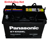  Bình ắc quy khô Panasonic 12V-74AH | Mã DIN 574H28L 